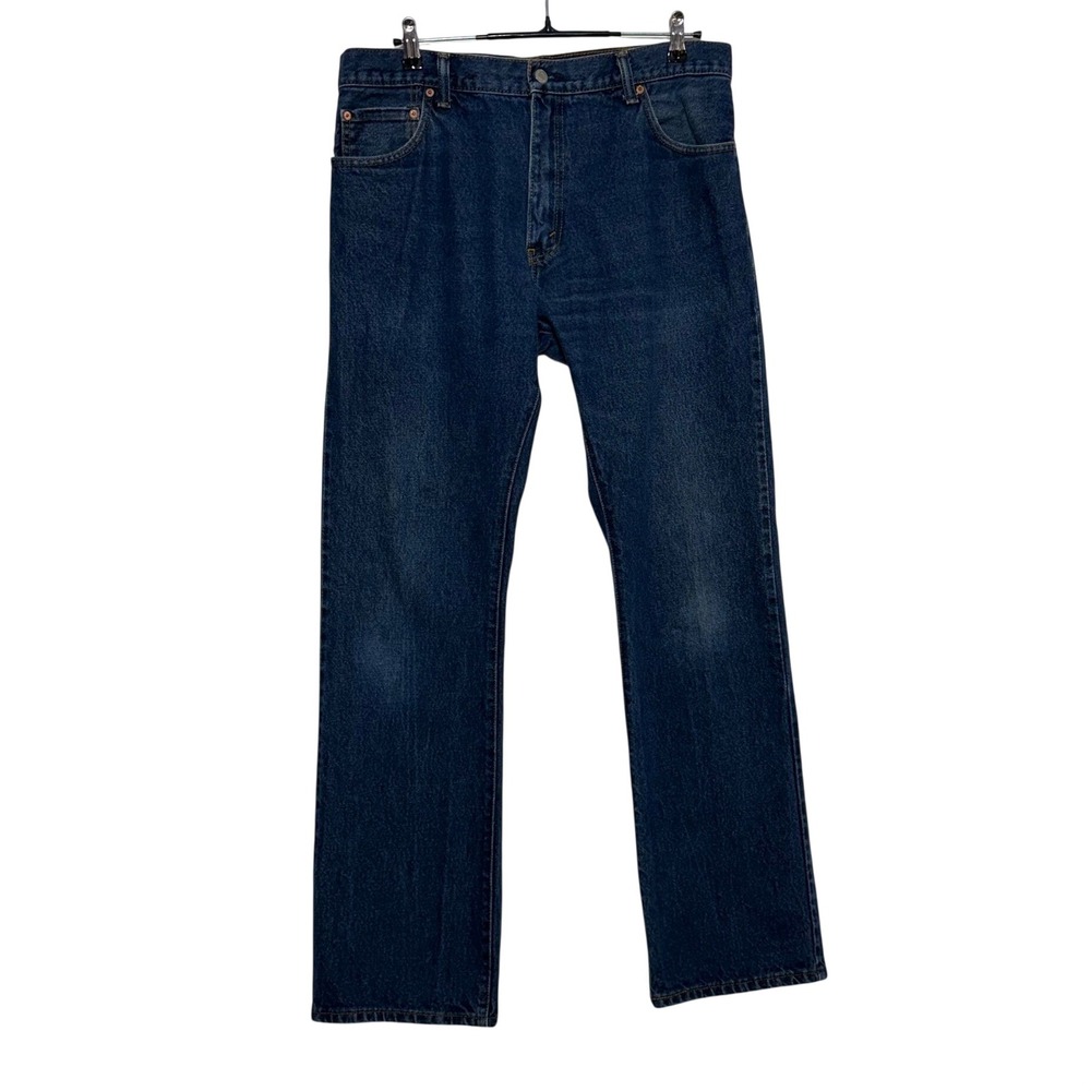 Levis 517 Jeans Mens 36x34 Blue Denim Bootcut Dark Wash Western Cowboy Workwear